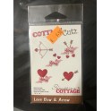 cottage cutz love bow and arrow CC264