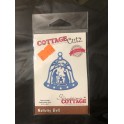 cottage cutz nativity bell CCE448