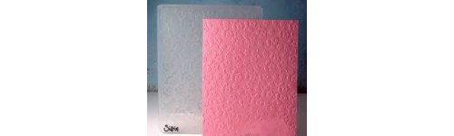 Textured impression embossing